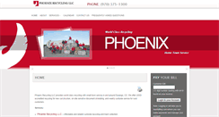 Desktop Screenshot of phoenixrecycling.com